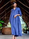 Amara dress Indigo