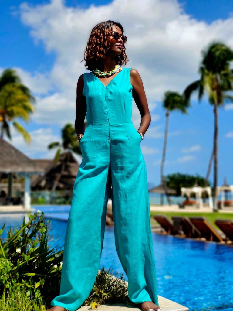 Soleil jumpsuit in linen