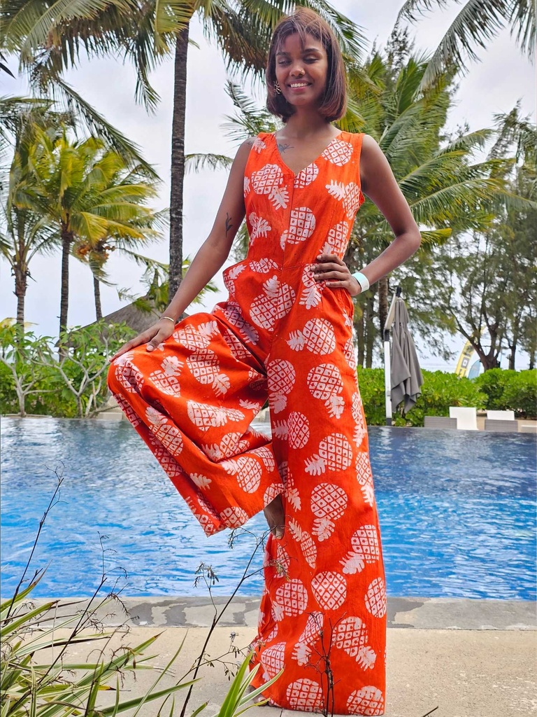 Soleil jumpsuit in batik
