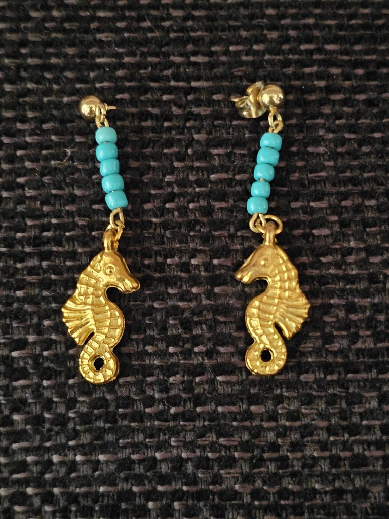 Seahorse earrings