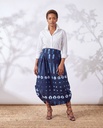 Baloon skirt indigo