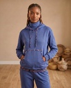 Swara cozy fleece set indigo