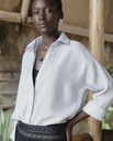Sankofa linen shirt