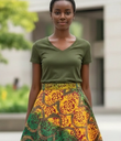 Soft cotton tops with short sleeve