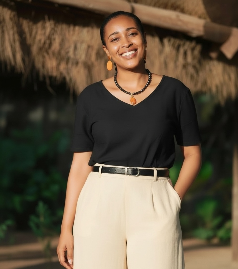 Soft cotton tops with short sleeve