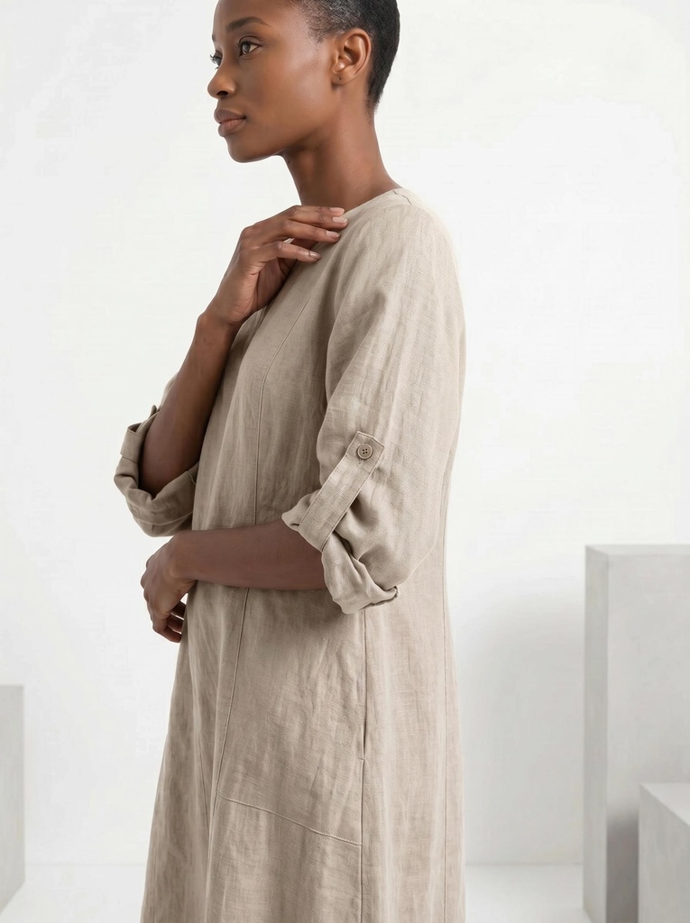 Mirelle dress au naturel