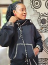 Swara cozy fleece set noire