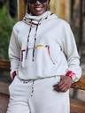 Swara cozy fleece set blanche