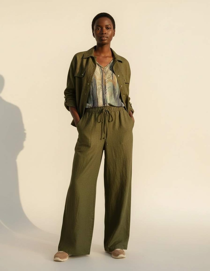 Demi-palazzo in linen, all colors