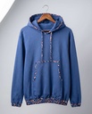 Swara cozy fleece set indigo