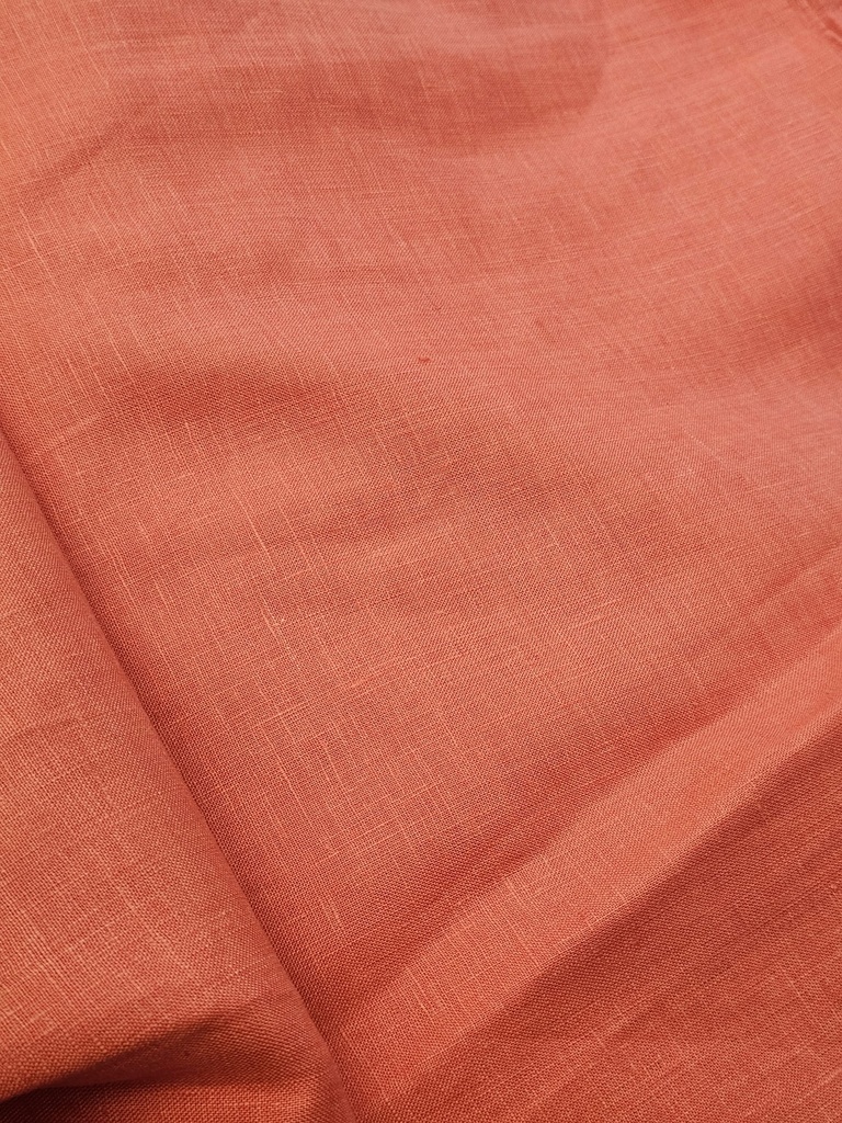 Palazzo in linen burnt orange