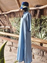 Amara dress Azure blue