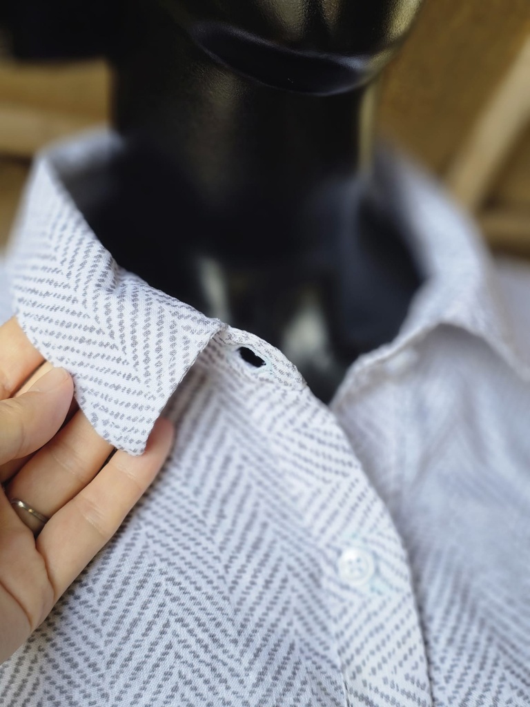 Sankofa linen shirt