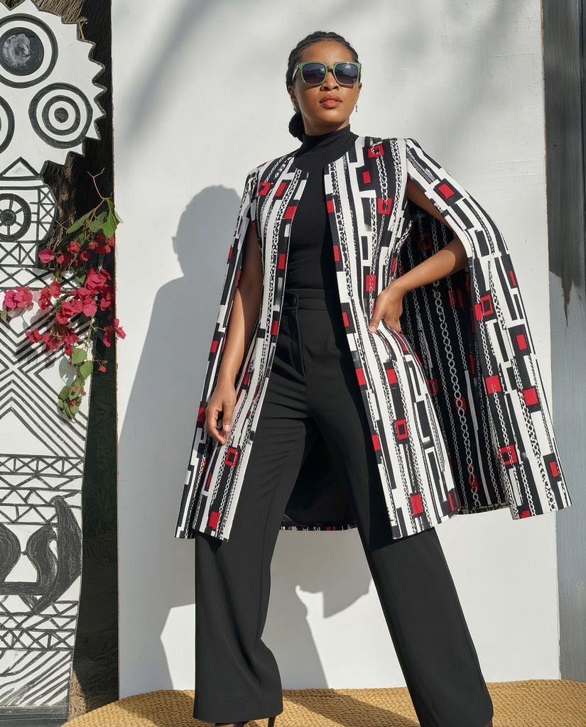 Cape sleeve - links