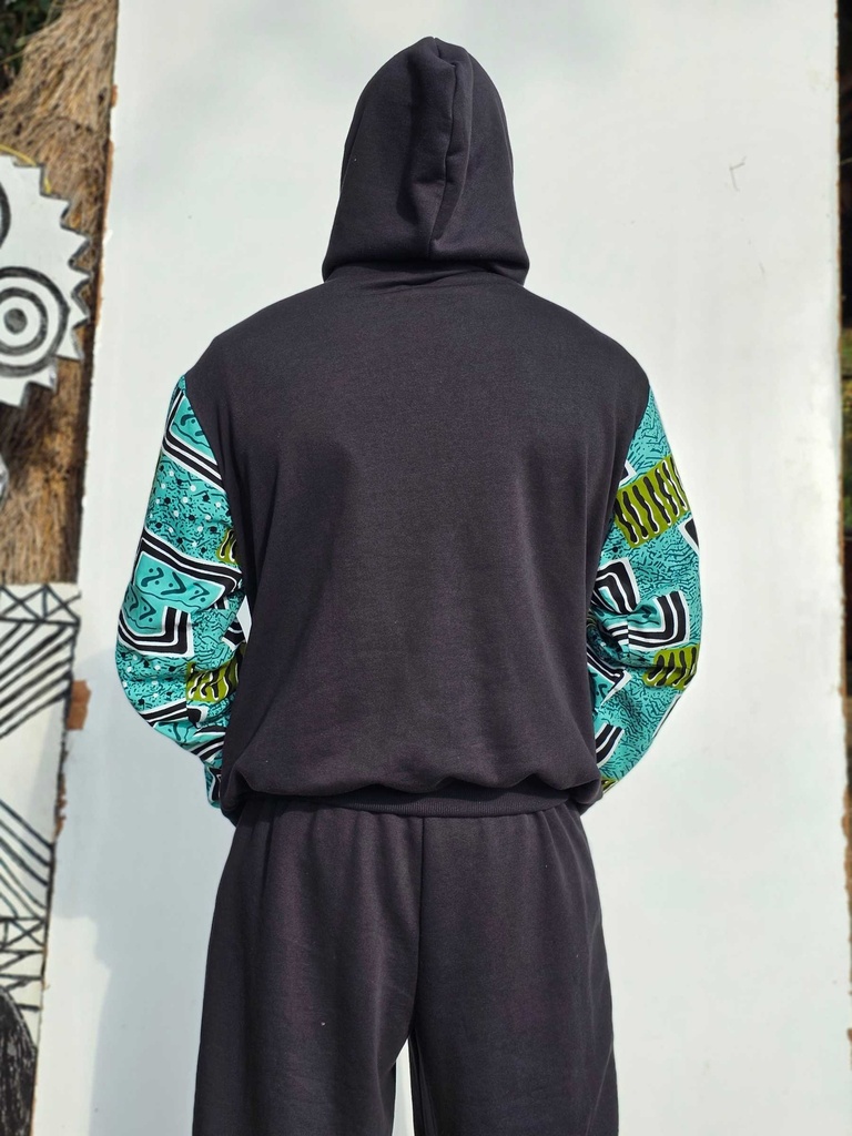 Aqua hoodie