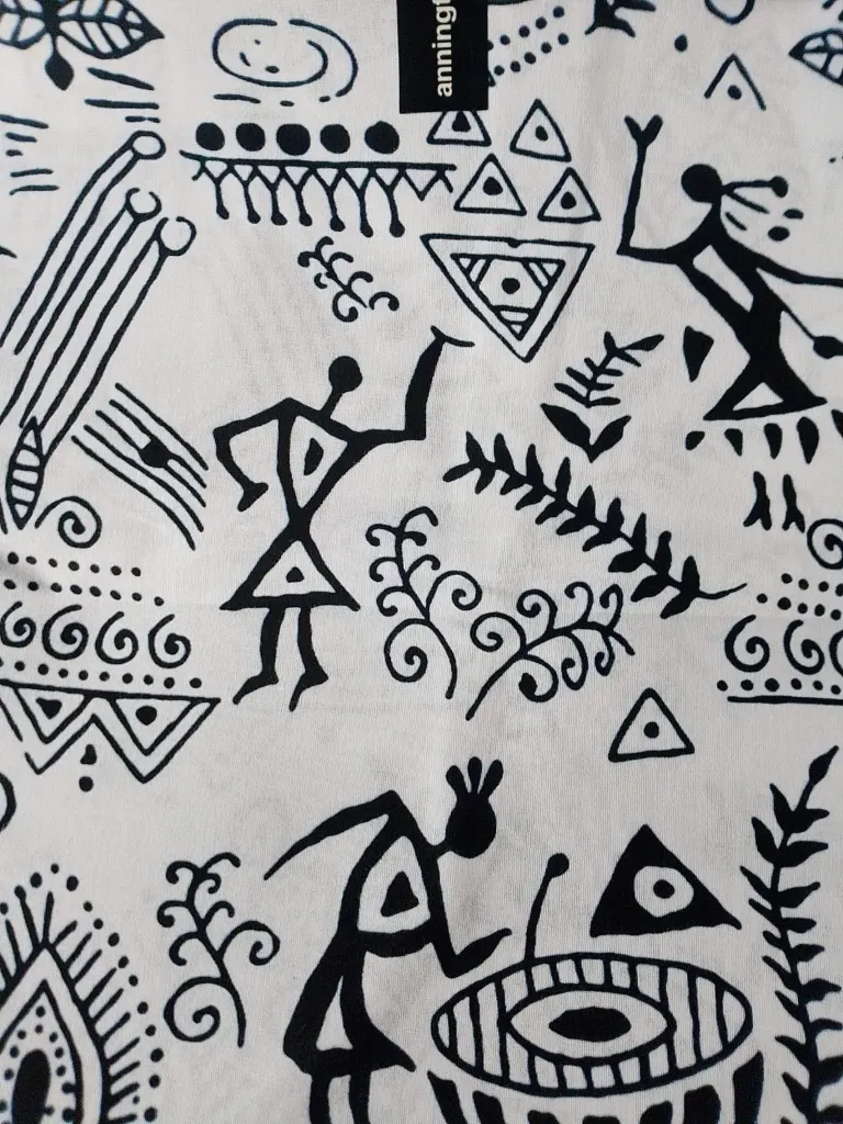 the Cave cotton print