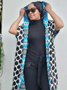 Eclipse, reversible hoodie - blue