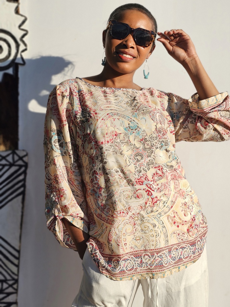 Shirley silk shirt