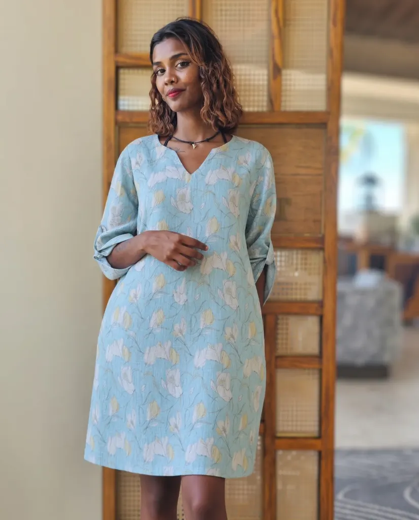 Little linen dress paradise