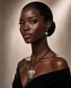 Tembo necklace and earrings