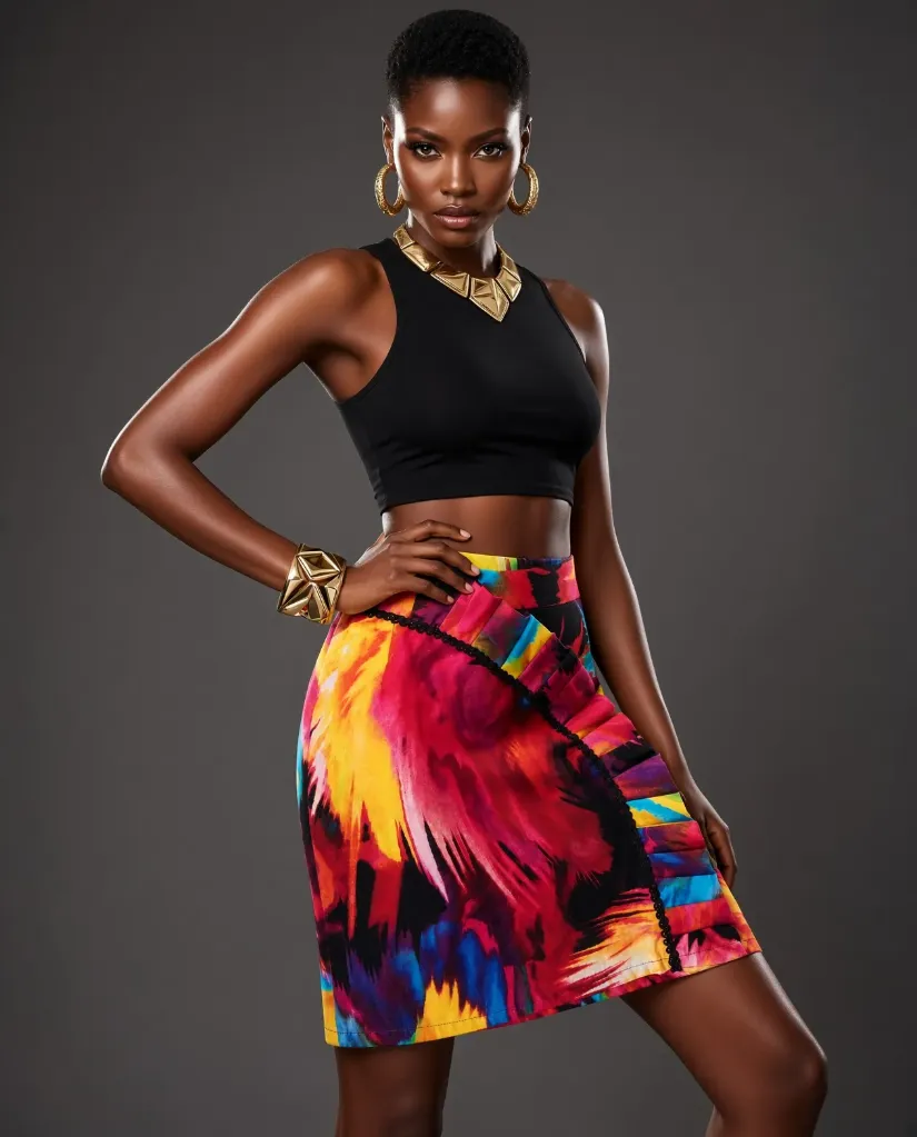 Caribbean skirt Firebird